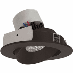 Nora NPR-4RCBZ Pearl Contemporary Bronze LED 4" Pearl Round Adjustable Cone LED Retrofit