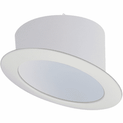 Nora NTS-615/45W 6" Super Sloped Contemporary White 6" Super-Sloped Recessed Light Fixture