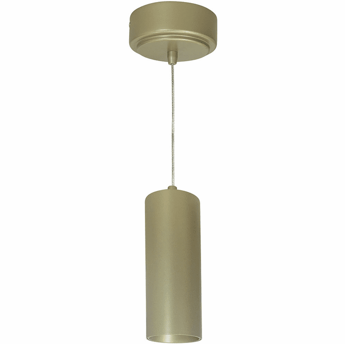 Nora NYLM-2C-CHCHLE4A iLENE Contemporary Champagne Haze LED Mini Cylinder Hanging Light