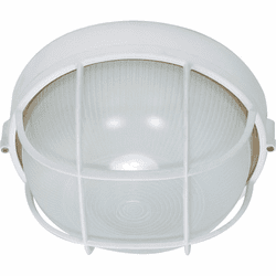 Nuvo 60/518 Semi Gloss White Outdoor Lamp Sconce