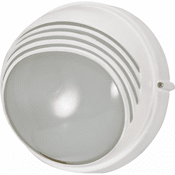 Nuvo 60/520 Semi Gloss White Outdoor Wall Sconce Light
