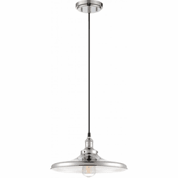 Nuvo 60/5406 Vintage Contemporary Polished Nickel Pendant Lighting