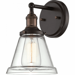 Nuvo 60/5512 Vintage Modern Rustic Bronze Wall Light Sconce