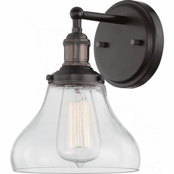 Nuvo 60/5513 Vintage Modern Rustic Bronze Light Sconce