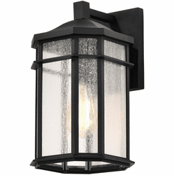 Nuvo 60/5760 Raiden Matte Black Outdoor Sconce Lighting