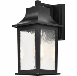 Nuvo 60/5959 Stillwell Matte Black Exterior Wall Sconce