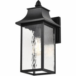 Nuvo 60/5998 Austen Matte Black Outdoor Lamp Sconce