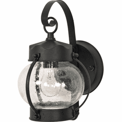 Nuvo 60/632 Contemporary Textured Black Outdoor Lighting Wall Sconce