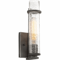 Nuvo 60/6381 Donzi Contemporary Iron Black Sconce Lighting