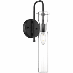 Nuvo 60-6875 Spyglass Contemporary Black Lamp Sconce