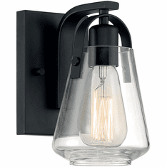 Nuvo 60-7101 Skybridge Matte Black Wall Sconce