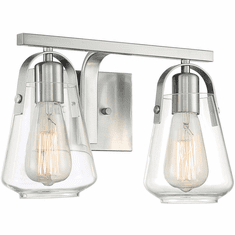 Nuvo 60-7112 Skybridge Brushed Nickel 2-Light Bath Lighting