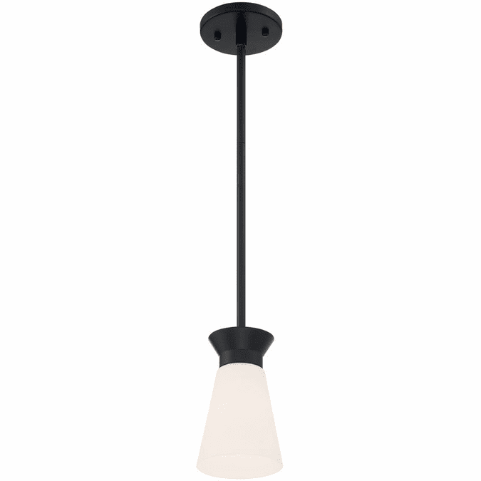 Nuvo 60-7314 Caleta Contemporary Black Mini Drop Lighting Fixture