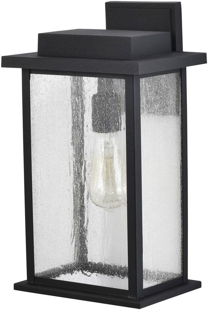 thumbnail image 2 of Nuvo Lighting 60/899 Post Lantern - Black, Clear Beveled Glass, 21" H, For Outdoor Use 2 of 12