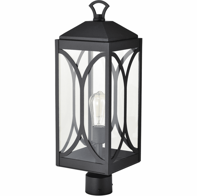 Nuvo 60/8124 Oaklyn Contemporary Matte Black Outdoor Lamp Post Light