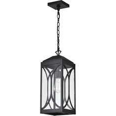 Nuvo 60/8125 Oaklyn Modern Matte Black Outdoor Pendant Lighting