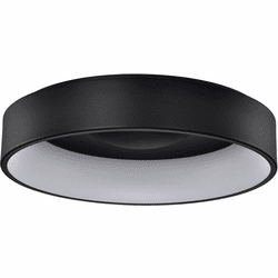 Nuvo 62/1454R1 Orbit Contemporary Black LED 24" Flush Mount Lighting