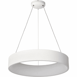 Nuvo 62/1457R1 Orbit Contemporary White LED 24" Pendant Light