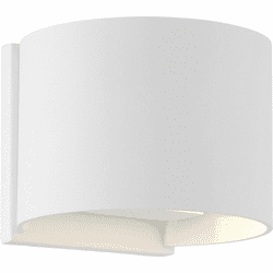 Nuvo 62/1465 Lightgate Contemporary White LED Outdoor Wall Lighting