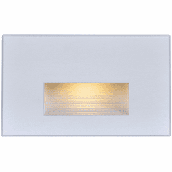 Nuvo 65-407 Modern White LED Exterior Wall Light Sconce