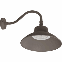 Nuvo 65/662 Gooseneck Modern Bronze LED Wall Mounted Lamp
