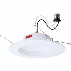 Nuvo S12602 Contemporary White LED Round Downlight Solid State Retrofit Recessed Light Insert