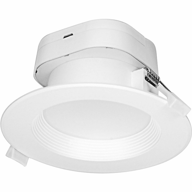 Nuvo S39011 Contemporary White / Frosted LED 4" 2700K Direct Wire Downlight Recessed Lighting Insert