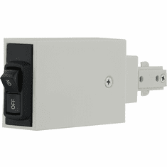 Nuvo TL102 Modern White 240 Watt Track Live End Current Limiter