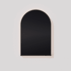 Oxygen 3-0105-15 Avior Modern Black LED 24" Mirror