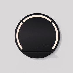 Oxygen 3-0308-15 Skylight Modern Black LED 48" Wall Mirror