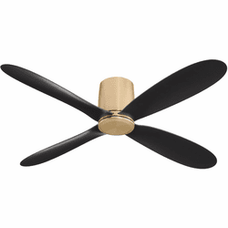Oxygen 3-124-40 Myriad Contemporary Aged Brass 56" Ceiling Fan