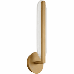 Oxygen 3-5145-56 Avian Modern Brushed Brass LED Wall Lamp