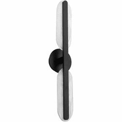 Oxygen 3-5146-15 Avian Modern Black LED Bath Sconce