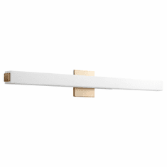 Oxygen 3-555-40 Adelphi Modern Aged Brass LED 36" Bathroom Wall Light Fixture