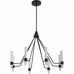 Oxygen 3-6714-15 Ethos Modern Black LED Chandelier Lighting