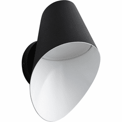 Oxygen 3-738-15 Lottie Black LED Outdoor Wall Light Sconce