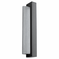 Oxygen 3-763-15 Verve Modern Black LED Exterior Sconce Lighting