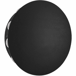 Oxygen 3-765-15 Rickie Contemporary Black LED Outdoor Lamp Sconce