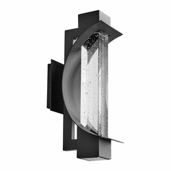 Oxygen 3-770-15 Albedo Contemporary Black LED Outdoor Sconce Lighting