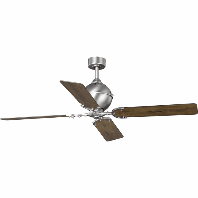 Progress Lighting P250010-081 Royer Antique Nickel 56" Home Ceiling Fan