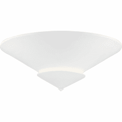 Progress Lighting P350270-197 Pinellas Modern White Plaster Overhead Lighting
