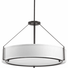 Progress Lighting P5021-20 Ratio Antique Bronze 30" Drum Pendant Hanging Light