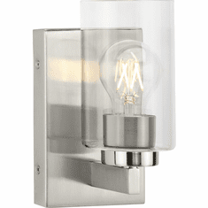 Progress P300386-009 Goodwin Modern Brushed Nickel Light Sconce