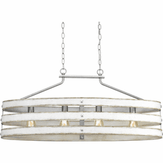 Progress P400097-141 Gulliver Vintage Galvanized Kitchen Island Light Fixture