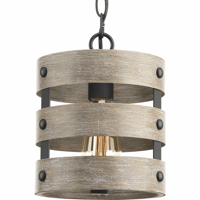 Progress P500022-143 Gulliver Vintage Graphite Ceiling Pendant Light