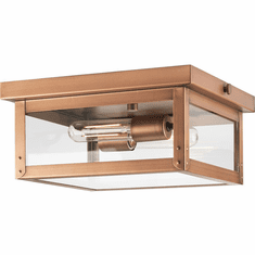 Progress P550007-169 Union Square Modern Antique Copper Outdoor Overhead Light Fixture