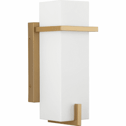 Progress P560361-205 Antrim Contemporary Soft Gold LED Exterior Lighting Sconce