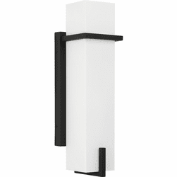 Progress P560362-031 Antrim Modern Black LED Outdoor Lighting Wall Sconce