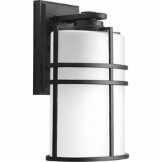 Progress P6063-31 Format Contemporary Black Outdoor Wall Light Fixture