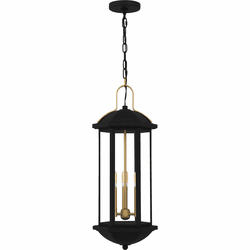 Quoizel CFD1510MBK Crestfield Modern Matte Black Foyer Light Fixture